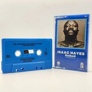 Isaac Hayes Hotbed Cassette 1978 Stax Records 4102 H Fantasy 5194 Blue Shell